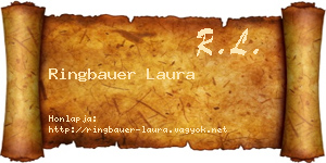 Ringbauer Laura névjegykártya
